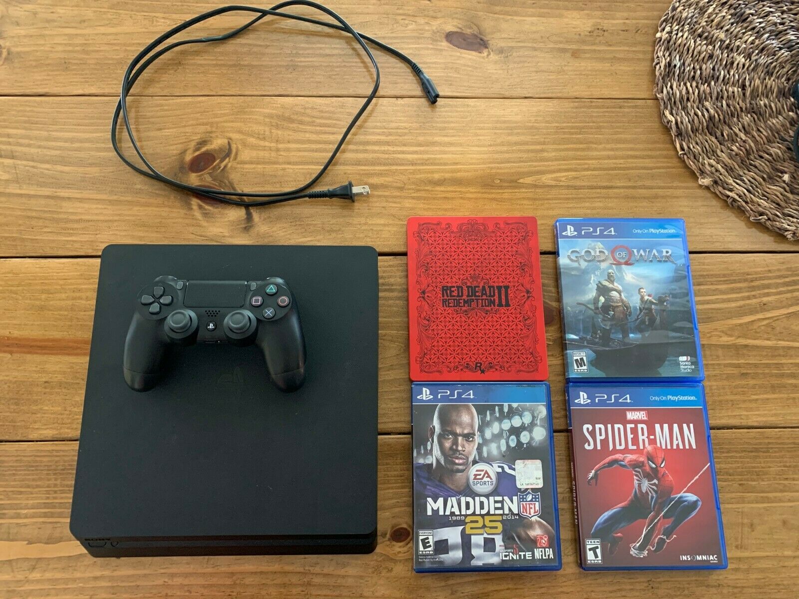 Preowned PlayStation 4 with Games (Slim 1TB) LIGHTLY USED