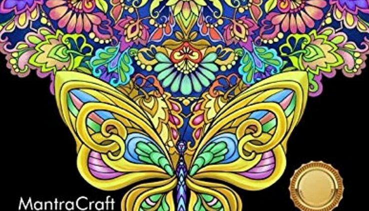 132 Pages Grownup Coloring E book: Stress Butterflies Designs for Adults Relaxation