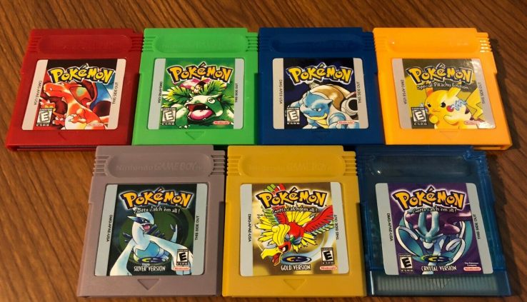 Pokemon GameBoy Color Games *USA FREE SHIPPING*
