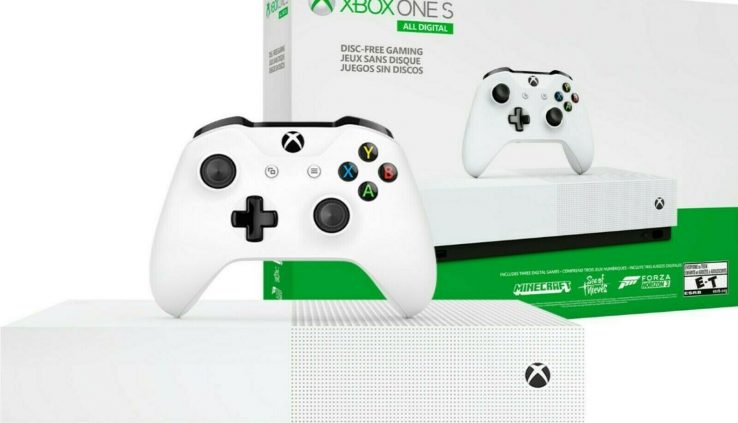 Microsoft Xbox One S 1TB – White