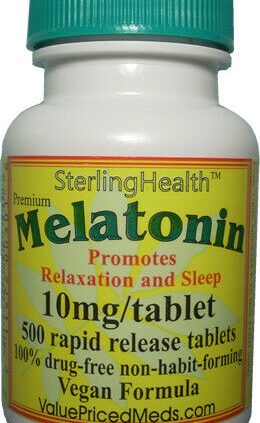 Melatonin 10 mg, 500 depend or sample, Speedily Initiating, Vegan, Sizable Energy