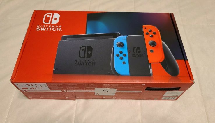 Nintendo Switch 32GB Console (with blue and red Joy-Cons)