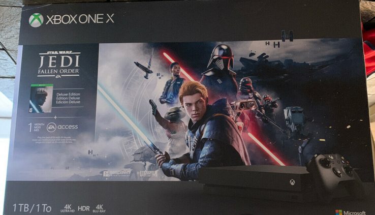 Microsoft Xbox One X 1 TB Giant name Wars Jedi Fallen Expose Bundle – Sunless