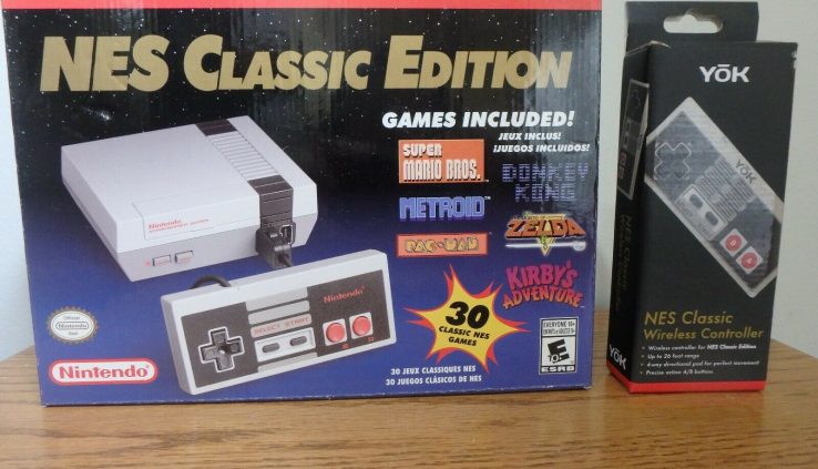 Nintendo NES Traditional Edition  w/ additional wi-fi controller  Current