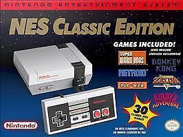 Nintendo NES Classic Version Home Console – Gray (CLVSNESA) 30 In-built Games