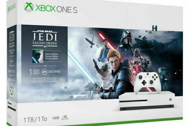 Microsoft Xbox One S 1TB Superstar Wars Jedi: Fallen Repeat Bundle