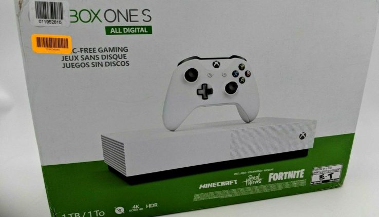 New Xbox One S All Digital Most attention-grabbing 1TB  -White -NJ1264