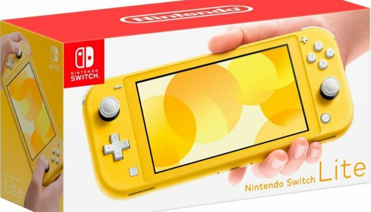 NEW Nintendo Switch Lite Handheld Console – Yellow