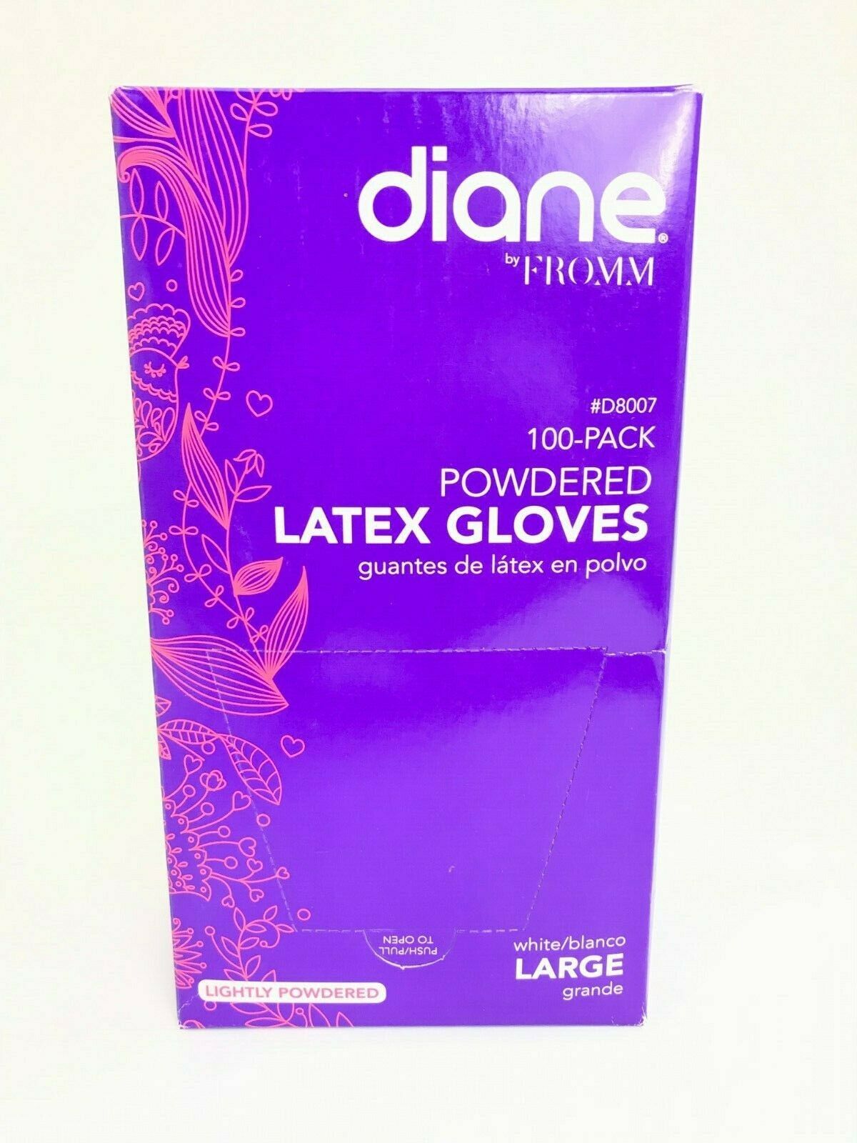 DIANE LATEX GLOVES 100 PACK (LARGE) *FREE SHIPPING* on 