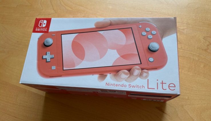 Nintendo Swap Lite – Coral 32GB NEW IN HAND FREE SHIPPING