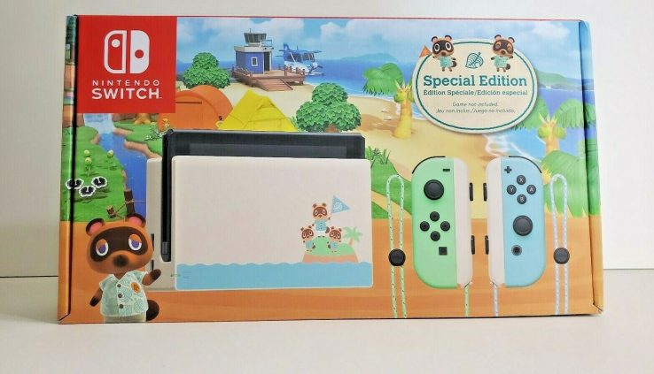 Original Nintendo Swap Animal Crossing Particular Version DOCK + CABLES + BOX ONLY