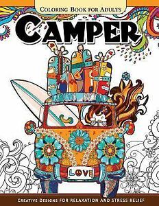 Camper Coloring E book for Adults, Paperback, Adore Novel Ancient, Free transport in t…