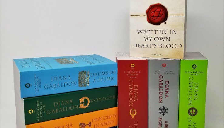 Outlander Series Volumes 1-8 Book Discipline By Diana Gabaldon Mass Market Paperbacks