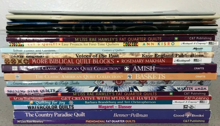 Quilting Pattern and Manufacture books