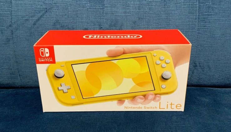 Nintendo Switch Lite Yellow Designate Novel w Free Shipping