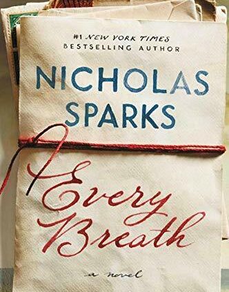 Every Breath : A Contemporary by Nicholas Sparks Hardcover book FREE SHIPPING