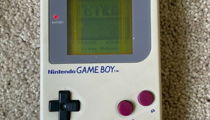 Nintendo Game Boy Gray Handheld Machine