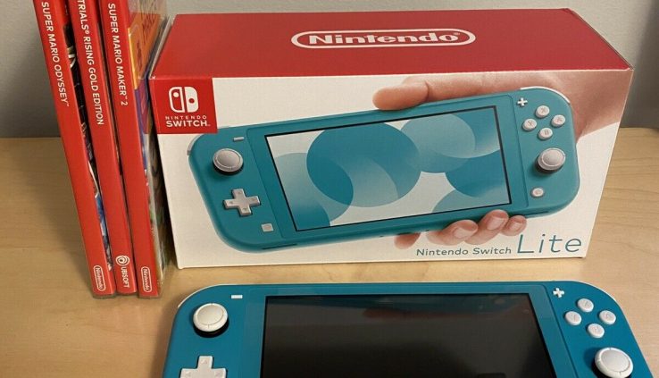 Nintendo Swap Lite Handheld Console + Games