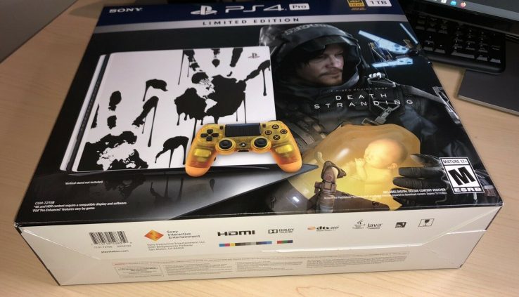 Sony PlayStation 4 Pro 1TB Console Death Stranding Contemporary in SEALED PACKAGING Rare