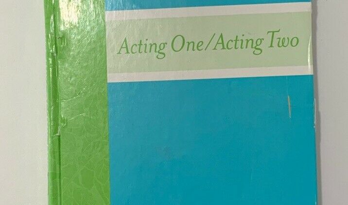 Acting One/Acting Two by Robert Cohen (2007, Hardcover 5th Edition)