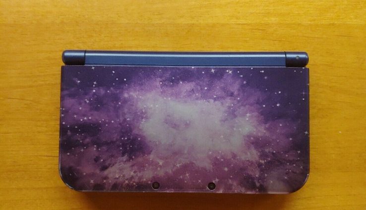 New Nintendo 3DS XL Galaxy Model 1GB Purple Handheld Console (REDSUBAA)