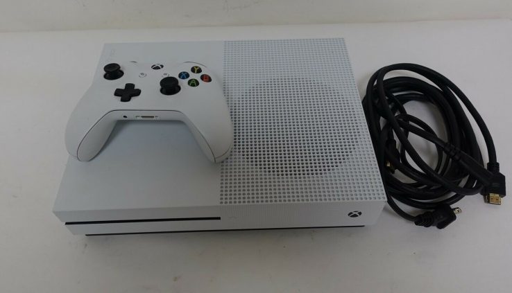 Microsoft Xbox One S 500GB White Recreation System Console (1681) 3/L163977A
