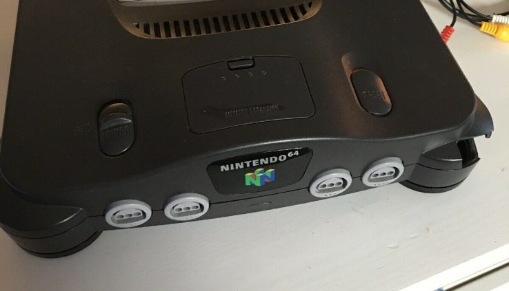 SEE PICS Nintendo 64 Dim Long-established Console System Most efficient N64 USA 1996 Tested