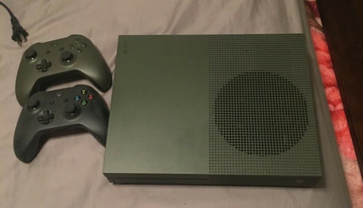 Microsoft Xbox One S Battlefield 1: Militia Inexperienced Special Edition Bundle 1TB