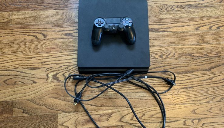 Sony PlayStation 4 Slim 1TB Console – Jet Dark