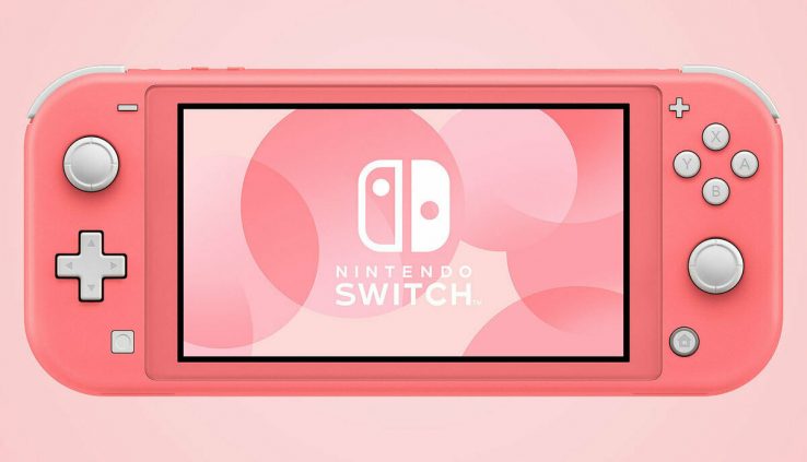 FREE SHIPPING Nintendo Switch Lite – Coral – Switch Purple
