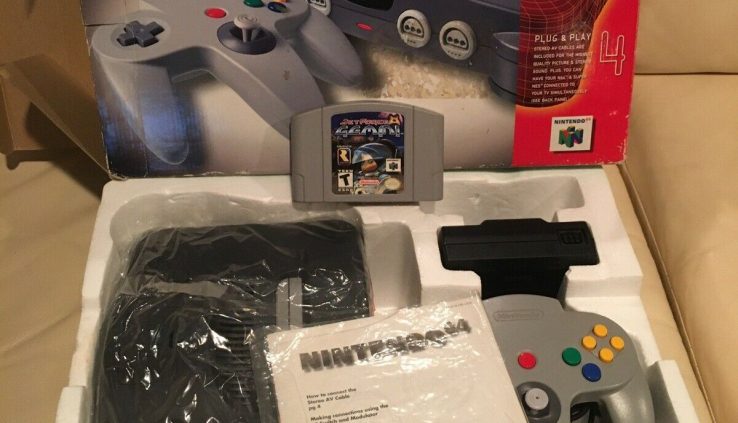 Nintendo 64 N64 Video Game Console Full In Box CIB w Jet Force Gemini Examined