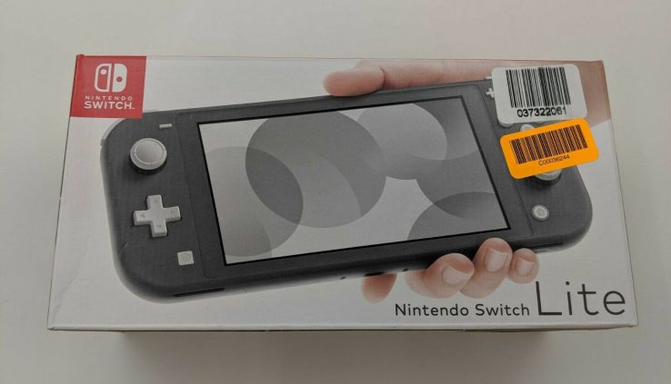 Contemporary Nintendo Swap Lite 32GB Console Gray -DS2962