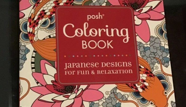Posh Coloring Ebook – Adult Coloring Books for enjoyable and relaxation Plants Chang