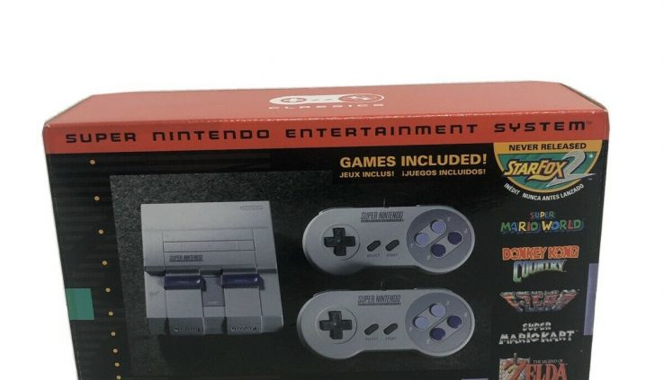Tall Nintendo Entertainment System SNES Mini Classic Version