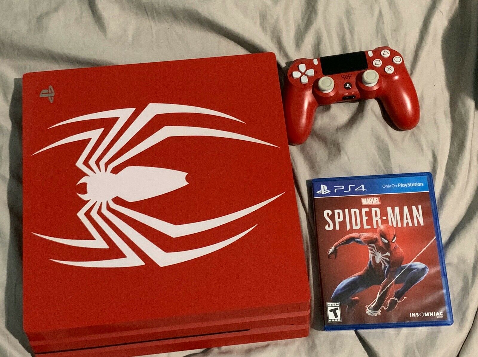 Sony PlayStation Ps4 Expert 1TB Limited Model Spider-Man Crimson ...