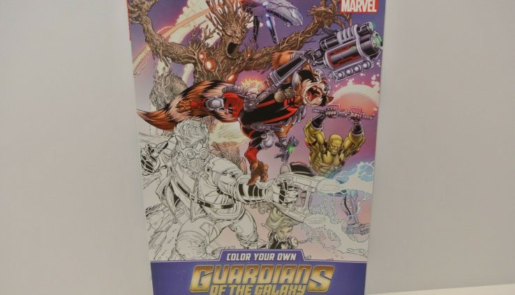 1 Color Your Admire Guardians of the Galaxy Marvel Comics Coloring Book NEW(1 e book)