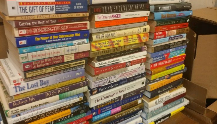 Lot of 20 PSYCHOLOGY SELF HELP ESTEEM THERAPY RECOVERY INSPIRE Book MIX*UNSORTED