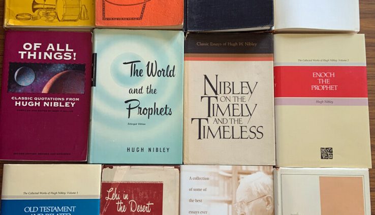 Hugh W Nibley BOOKS by BYU professor  LDS Christian Mormon FREE SHIPPING in USA