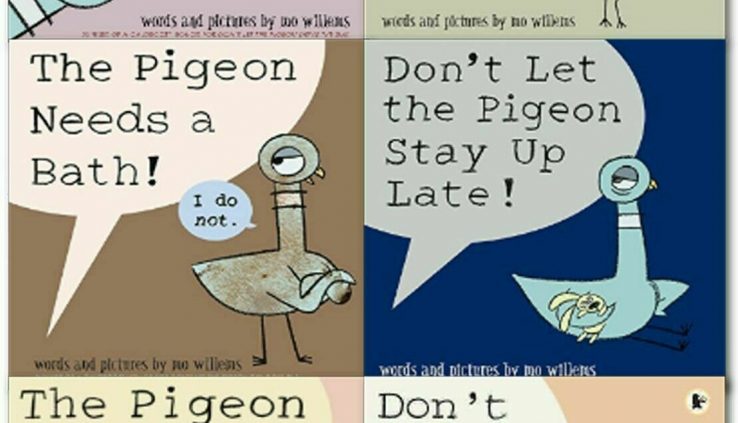 6 NEW Sealed Mo Willems Pigeon Books-Pressure Bus, Finds Hot Dogs, Wants Home dog and 3