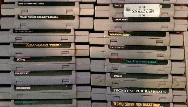 SNES Video games – You PICK Tidy Nintendo Video Video games – FAST SHIPPING!