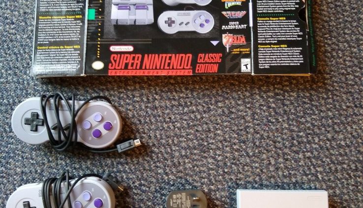 Enormous Nintendo Entertainment System SNES Classic Edition