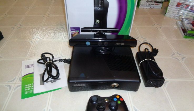 Microsoft Xbox 360 with Kinect 4GB Unlit Console