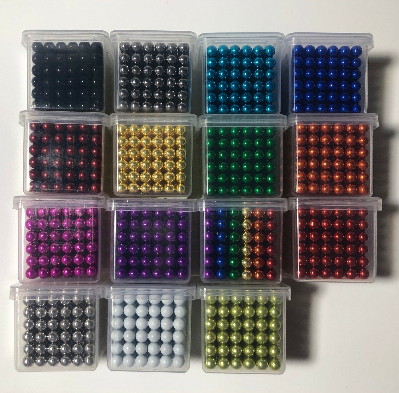 216 Neodymium Balls 5mm (1/5") - Stable Magnets - Accumulate The Color