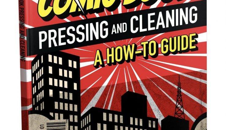 Comic E-book Pressing And Cleaning How To Book!  CGC CBCS PGX