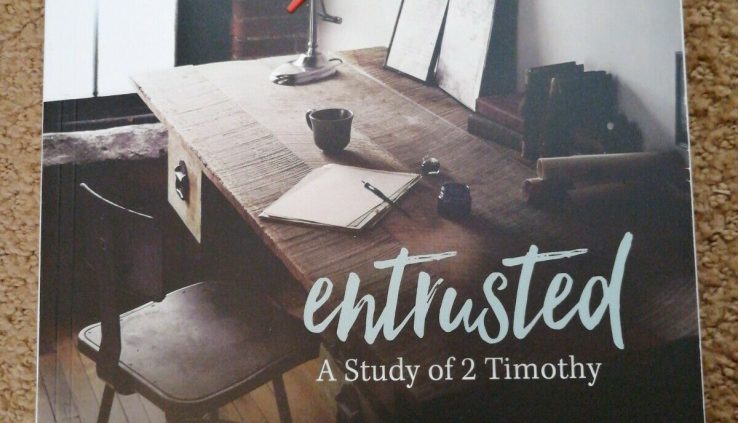 Entrusted – Bible Test Guide : A Test of two Timothy by Beth Moore (2016, Paperb…