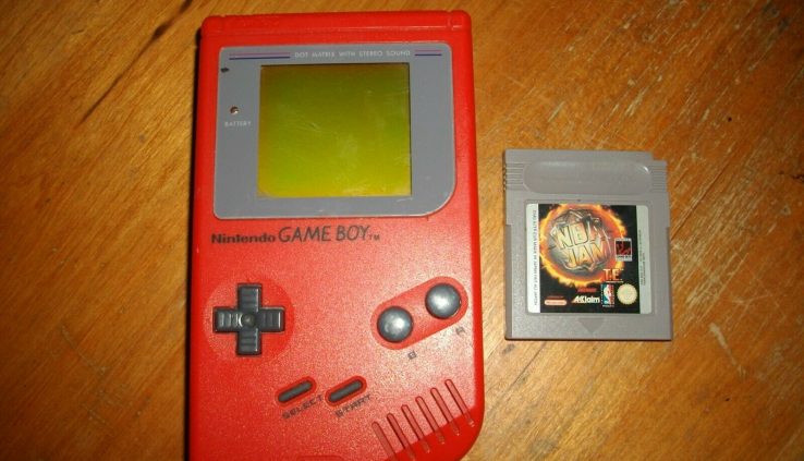 VINTAGE GAME BOY DMG-01 RED