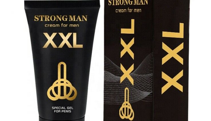 STRONG MAN XXL 50ml Gel Men Growth Stable Intercourse Cream Delay Spray Titan Gold