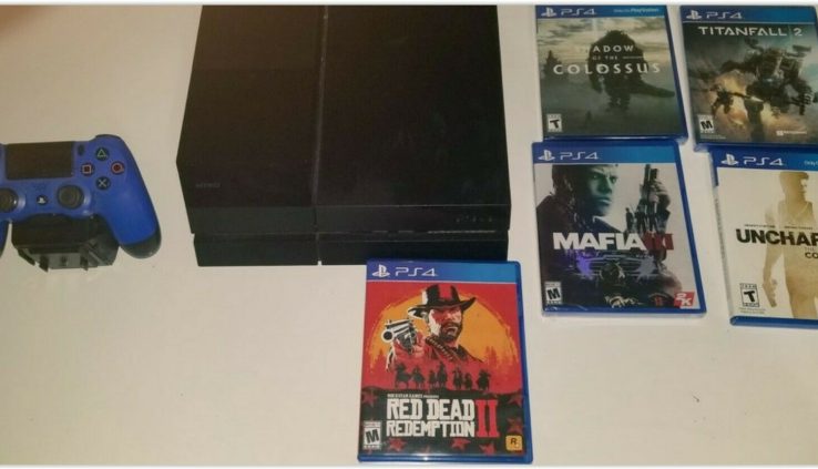 PS4 w/ 2tb SSHD 7200 rpm + games + accessories + controller + cables