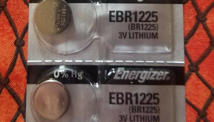 2 Pcs. CR1225 3V Energizer Batteries/ Factory Fresh FREE Shipping