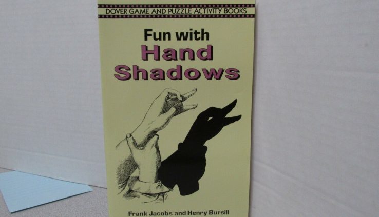 Enjoyable with Hand Shadows Paperback E-book Frank Jacobs and Henry Bursill